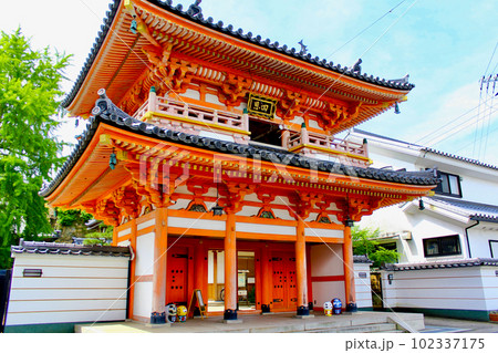 【香川】初夏の小豆島 西光寺の鮮やかな山門 【香川】初夏の小豆島 西光寺の鮮やかな山門 102337175
