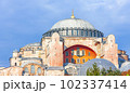 トルコ イスタンブールのアヤソフィア大聖堂 102337414