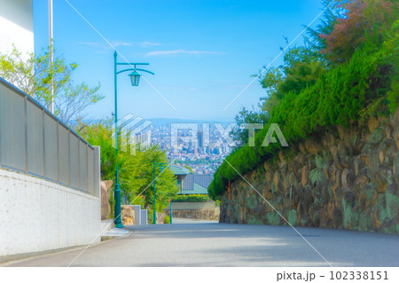 六麓荘町から望む神戸市内 六麓荘町から望む神戸市内 102338151