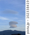 山梨県　仕事帰り夕方に見た雲 102338419