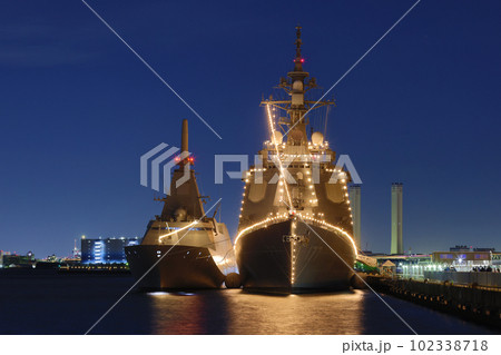 護衛艦　イルミネーション 102338718