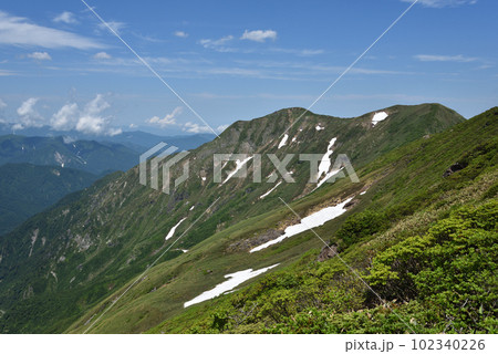 谷川岳登山、天神平コース、群馬県 102340226