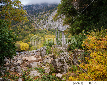 Termessos Ancient City, Turkey 102340807