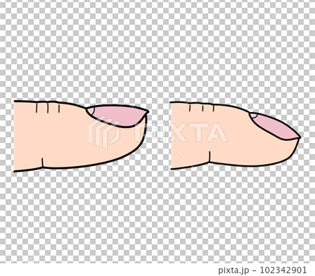 Drumstick finger (no letters) 102342901