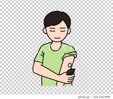 持続自己血糖測定器 持続自己血糖測定器 102342909