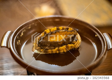 【#料亭】蒸し鮑 102343568