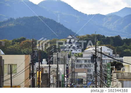 白石駅前から白石城 白石駅前から白石城 102344388