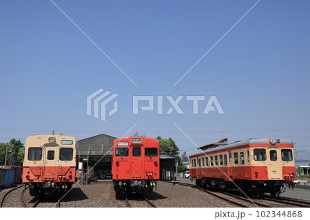 他では見られない国鉄型気動車の宝庫、水島臨海鉄道　キハ30  キハ37　キハ20 102344868