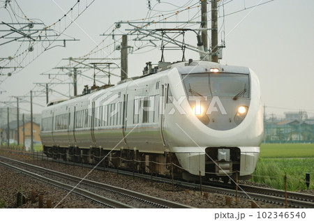 北陸本線 美川ー加賀笠間 JR西日本 683系 S01編成(金沢) しらさぎ 北陸本線 美川ー加賀笠間 JR西日本 683系 S01編成(金沢) しらさぎ 102346540