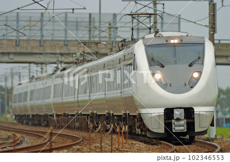 北陸本線　加賀笠間ー美川　JR西日本　683系　T26+T33編成（金沢）　サンダーバード 102346553
