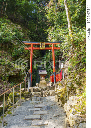 松尾大社　霊亀の滝　滝御前社（京都市西京区嵐山宮町） 102347544
