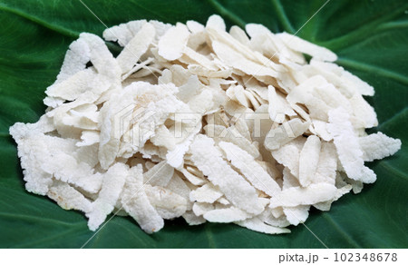 Flattened rice of South East Asia 102348678