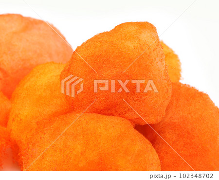 Cotton candy over white background Cotton candy over white background 102348702