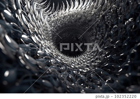 Network technology background futuristic tech abstract silver cone background. Low poly 3d wire made with generative AI Network technology background futuristic tech abstract silver cone background. Low poly 3d wire made with generative AI 102352220