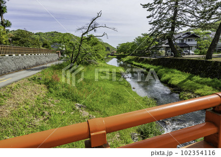 出雲国一之宮 熊野大社 意宇川 島根県松江市 出雲国一之宮 熊野大社 意宇川 島根県松江市 102354116
