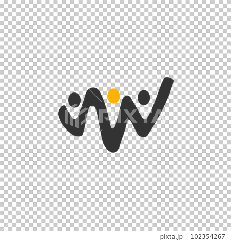 association logo template. Icon Illustration Brand Identity. Isolated and flat illustration. Vector graphic 102354267