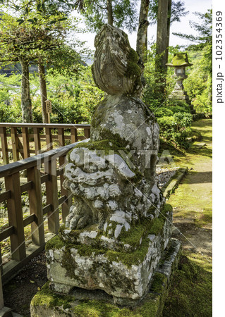 出雲国一之宮 熊野大社 狛犬 島根県松江市 出雲国一之宮 熊野大社 狛犬 島根県松江市 102354369