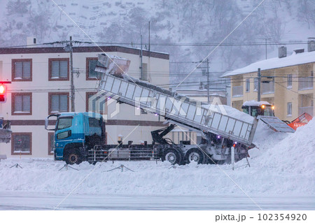 稚内の除雪作業 稚内の除雪作業 102354920