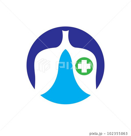Lung logo images design 102355863