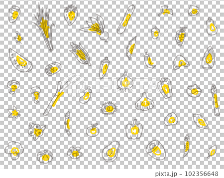 Vegetable wallpaper color illustration outline 102356648
