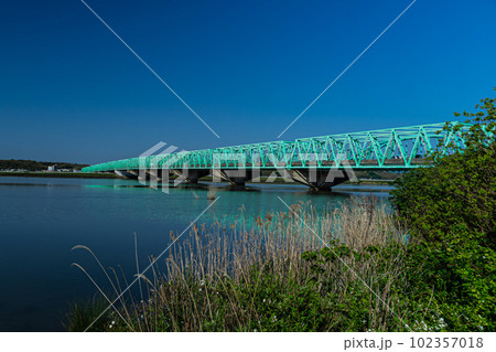 揖斐長良川大橋の景観 102357018