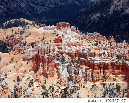 Landscape of Bryce Canyon National Park, Utah, USA, 102357167