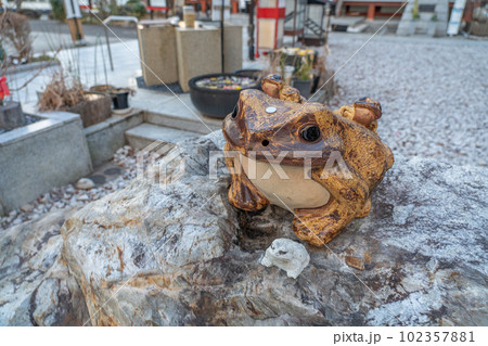 大本山成田山仙台分院　ガマ大師　カエル（宮城県仙台市） 102357881