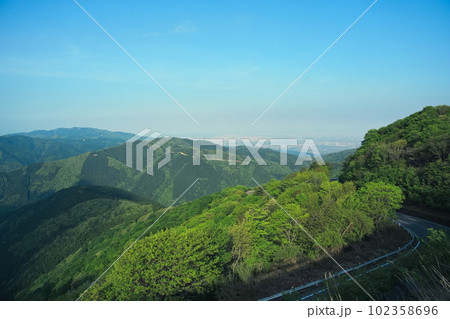 伊吹山ドライブウェイの風景 102358696