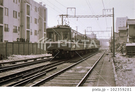 昭和51年　京急空港線230型　羽田空港駅 　大田区　東京都　記録写真 102359281