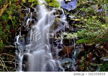 神奈川県 箱根、飛竜の滝の風景 神奈川県 箱根、飛竜の滝の風景 102359858
