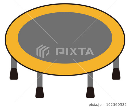 トランポリンのイラスト 102360522