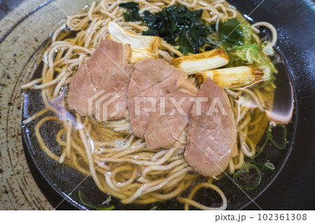 鴨南蛮。そば。 102361308