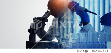 サイエンステクノロジー　バナー・広告向け横長ビジュアル 102362171