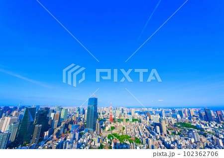 【東京都】5月・爽やかな青空の休日に東京を観光 102362706