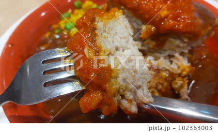 ファミレス ガスト THE ガストハンバーグ ダブル 102363003