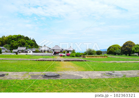【国指定史跡】川原寺跡跡 102363321