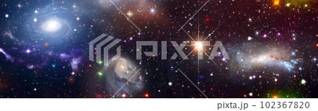 Deep space. High definition star field background . Starry outer space background texture . Colorful Starry Night Sky Elements furnished by NASA Deep space. High definition star field background . Starry outer space background texture . Colorful Starry Night Sky Elements furnished by NASA 102367820