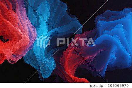 A Splat of Abstract Energy and Vibrant Colours. Generative AI. A Splat of Abstract Energy and Vibrant Colours. Generative AI. 102368979