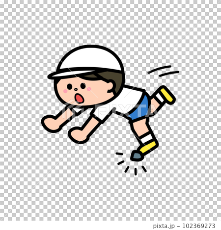 運動の際のアクシデント（つまづく） 102369273