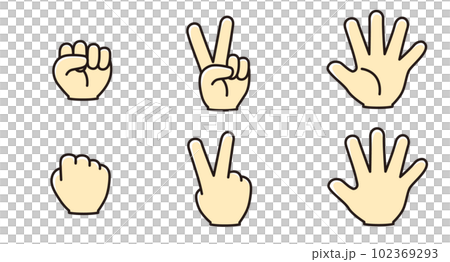 Rock paper scissors 102369293