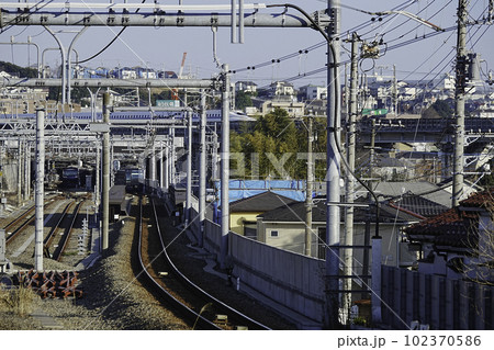 相鉄線西谷駅付近 102370586
