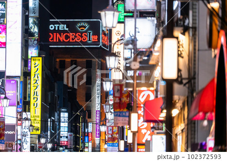 《東京都》上野仲町通り・大人の歓楽街 102372593