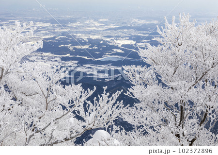 樹氷の御在所岳 102372896