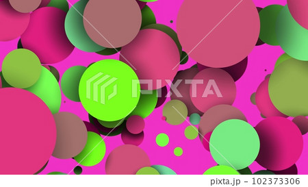 Abstract multi-colored balls. Abstract bg for logo, title, presentation. 3D render. 102373306