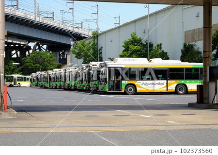 都営バスの駐車場 都営バスの駐車場 102373560