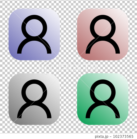 Icon representing a silhouette of a person 102373565