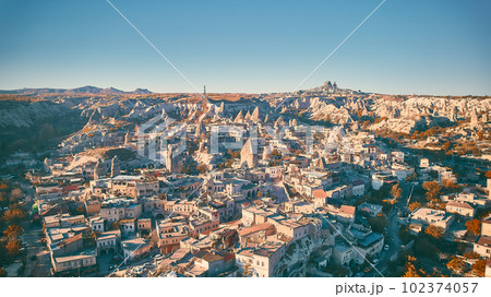 Volcanic landscape of Cappadocia 102374057
