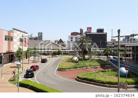JR大久保駅 南口風景(兵庫県 明石市) JR大久保駅 南口風景(兵庫県 明石市) 102374634