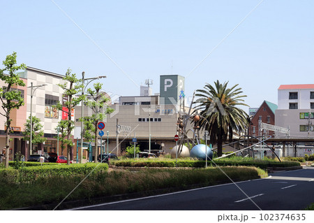 JR大久保駅 南口風景（兵庫県 明石市） 102374635