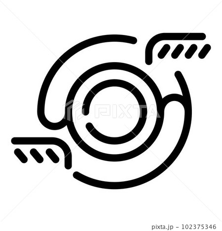 Pie chart comparison icon. Outline pie chart comparison vector icon for web design isolated on white background Pie chart comparison icon. Outline pie chart comparison vector icon for web design isolated on white background 102375346